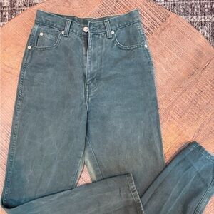 ✨ Vintage 80s Jordache Basics Jeans | Green | Juniors 7/8